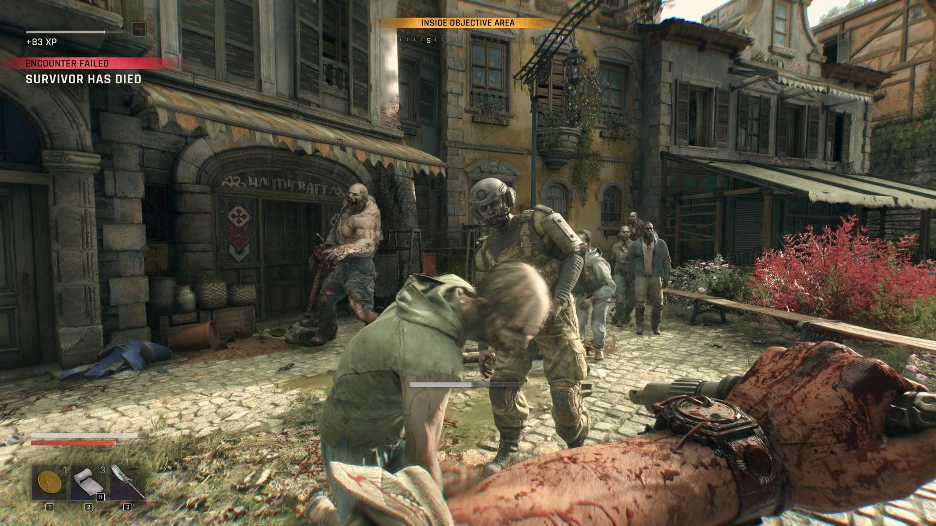 Assume a crowd of zombies in the dying light: Beast.
