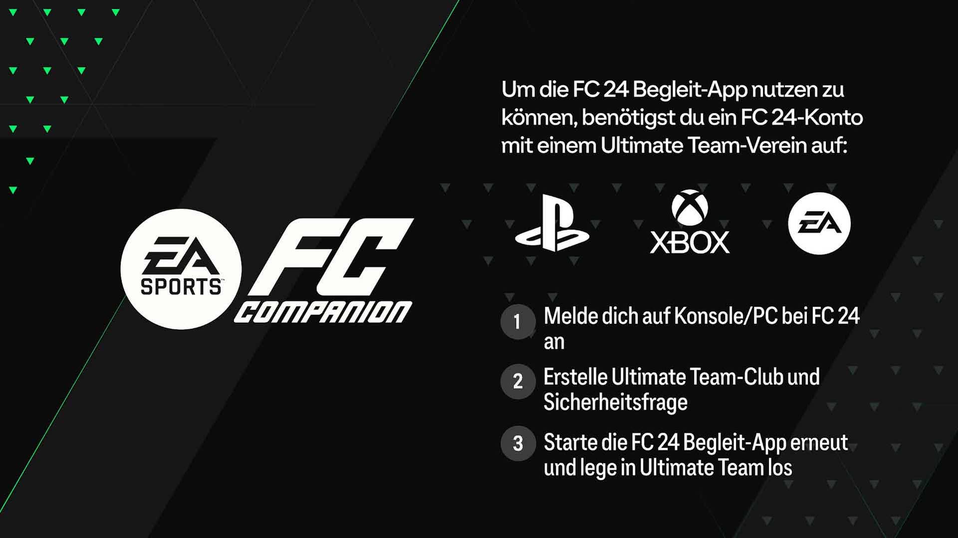 Fc. Log EA FC 24: Web App und Companion App sind live! – Alles über Login und ...