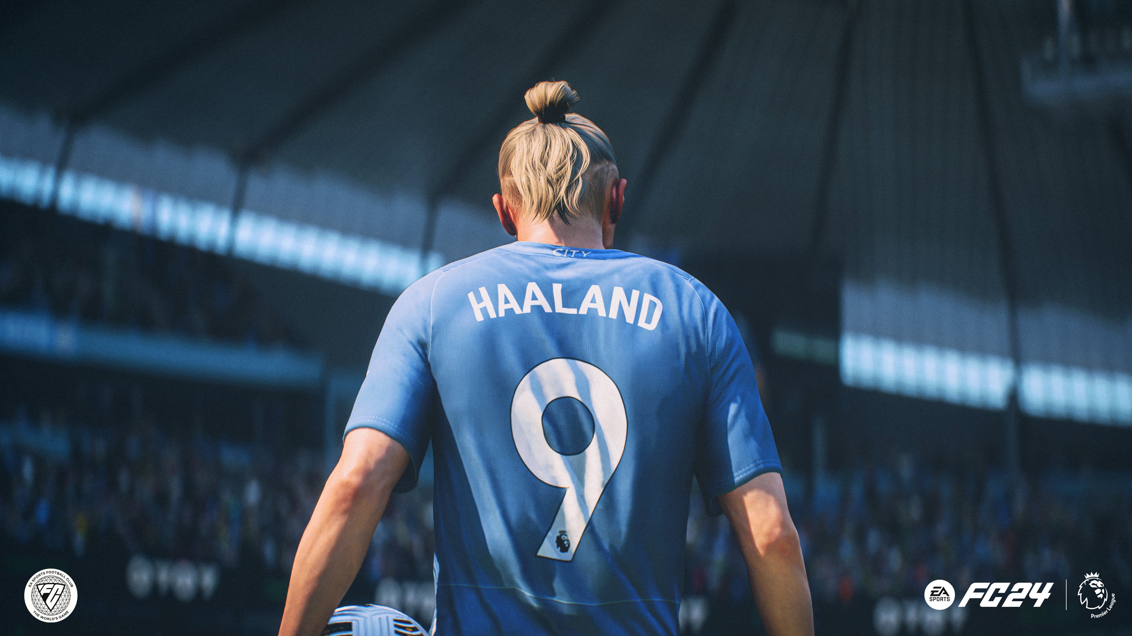 FC 24 - Haaland from behind