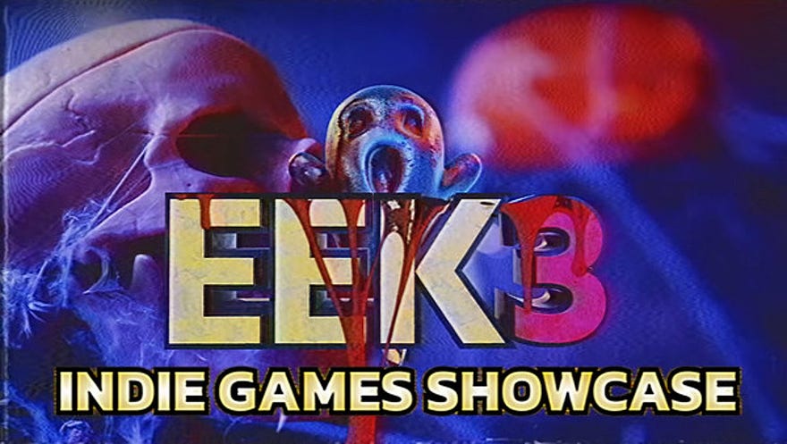 EEK3 is a showcase of indie horror games, produced by the Haunted PS1 team.