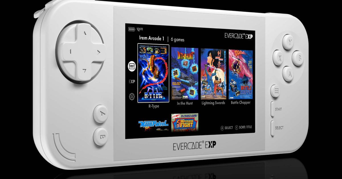 Evercade on sale handheld console
