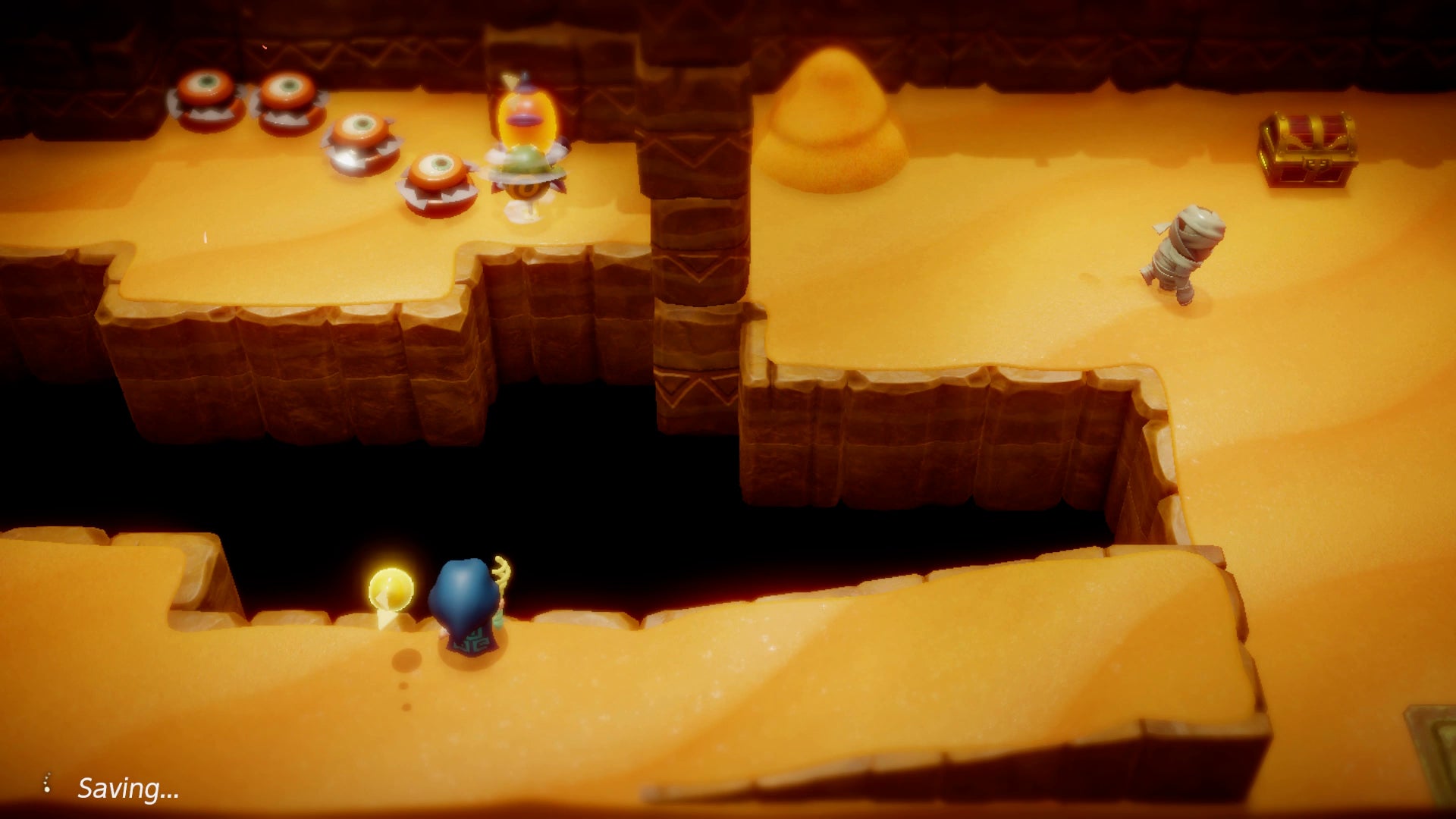 Princess Zelda battling Pathblades in the Gerudo Sanctum in Zelda: Echoes of Wisdom. - 5