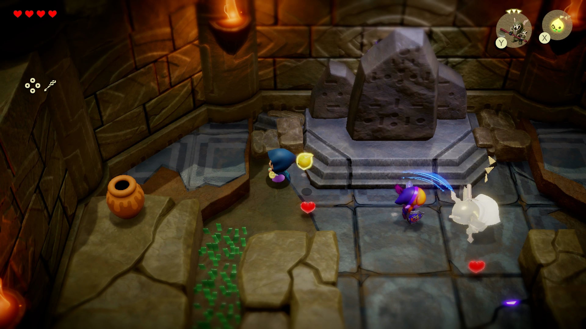 Princess Zelda throwing a pot at Shadow Link in Zelda: Echoes of Wisdom. - 18