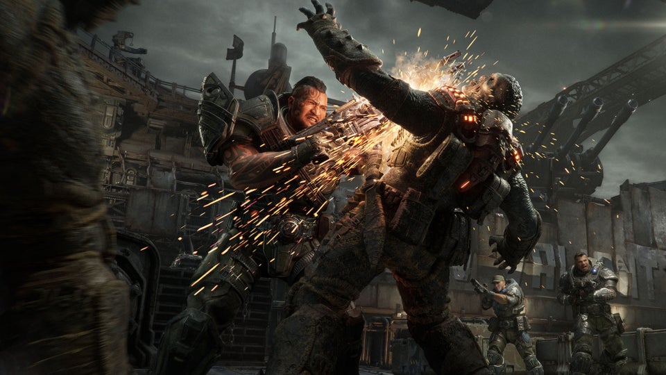 "We felt that fans were getting a bit desensitised to the violence" Gears of War: E-Day devs made a "big investment" in gore, and weirdly, it works