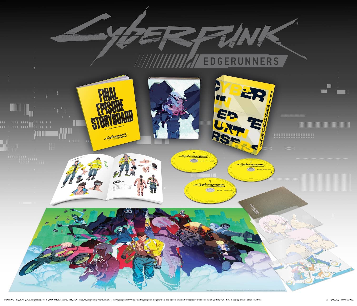 Edgerunners physical edition plus contents