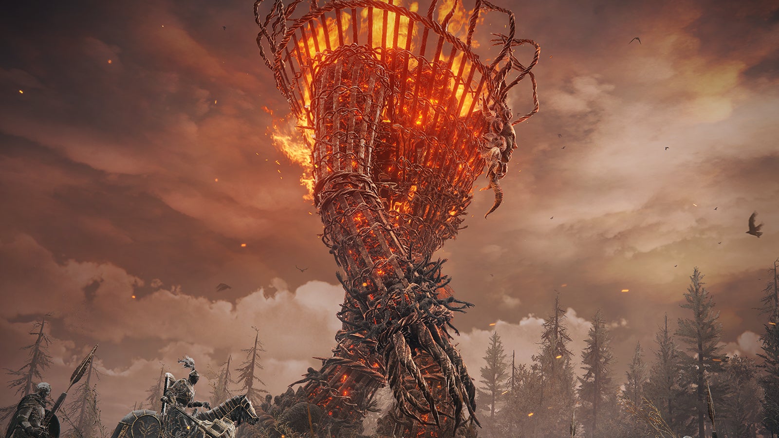 Promotional screenshot of the Furnace Golem in Elden Ring Shadow of the Erdtree.