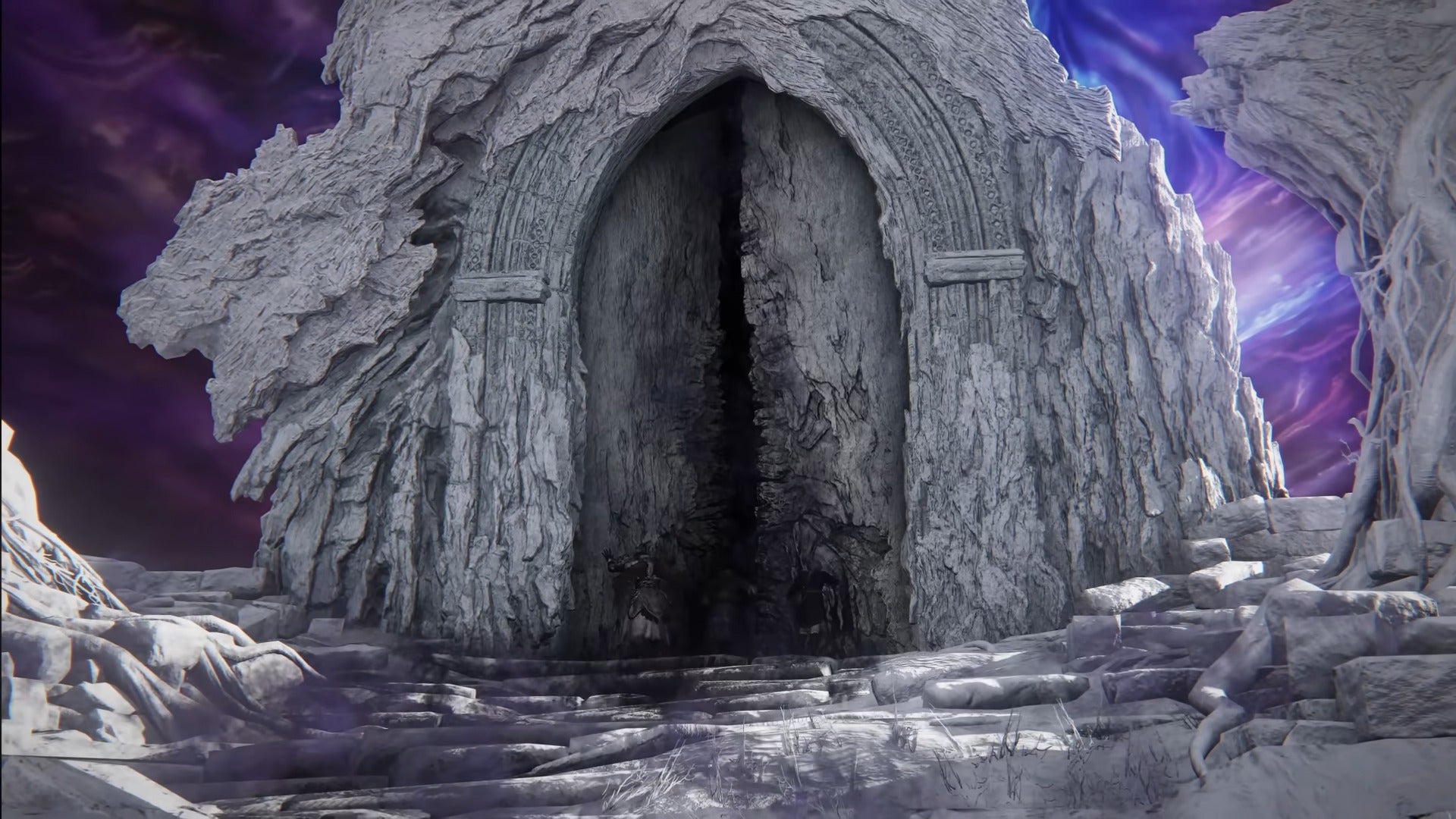 The door leading to the final fight against a Nightlord is shown in a gameplay trailer for Elden Ring Nightreign - 1
