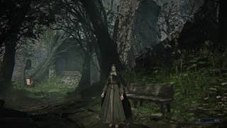 The Revenant can be seen standing by a bench in the Roundtable Hold's garden in Elden Ring Nightreign