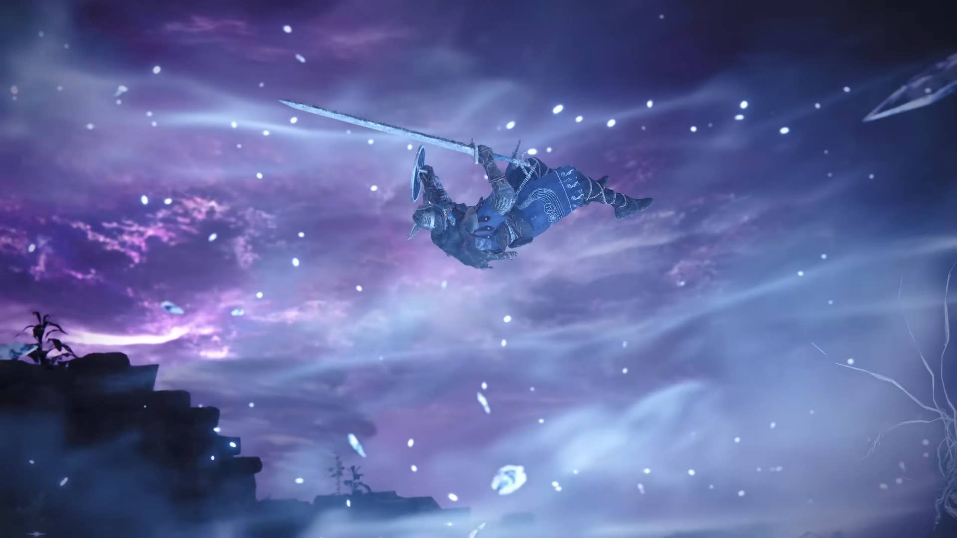Elden Ring Nightreign gets a tiny patch that boosts Storm Ruler for that Everdark Augur fight Wylder can be seen being tossed up into the air by a Frost attack in an Elden Ring Nightreign trailer
