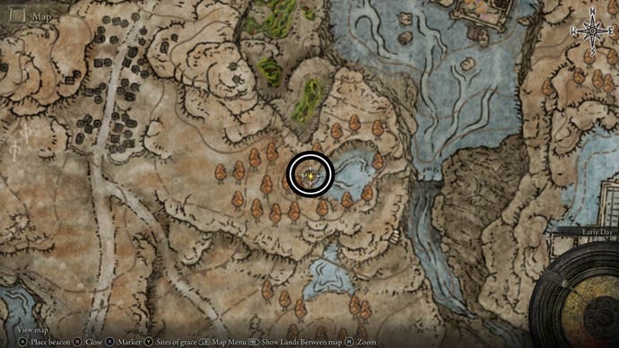 Elden Ring Shadow of the Erdtree Heal from Afar spell map location