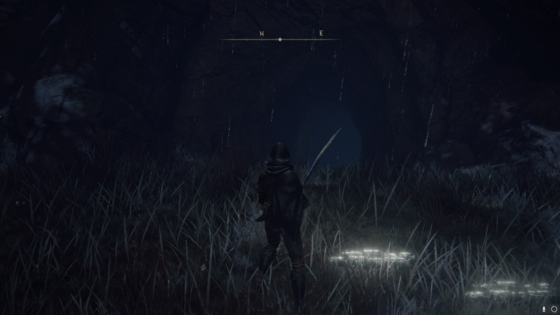 The player stands in front of the previously hidden entrance to Sellia Hideaway in Elden Ring - 5
