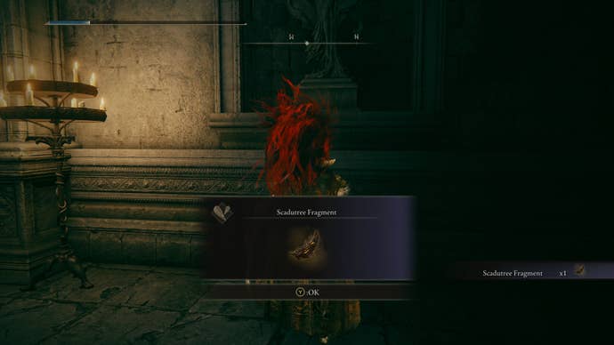 Obtaining the Shadow Keep Scadutree Fragment in Elden Ring Shadow of the Erdtree.