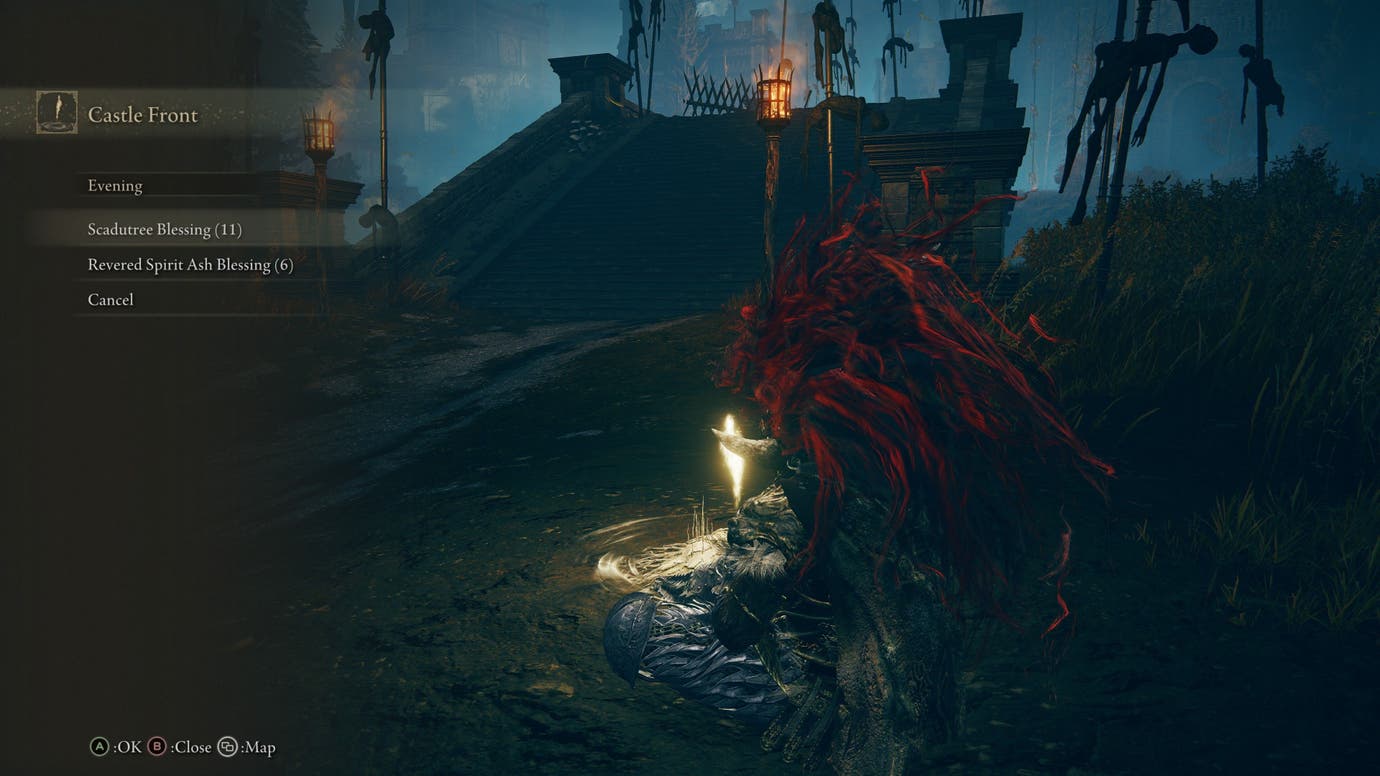 How to use the Shadow Realm Blessing in Elden Ring Shadow of the