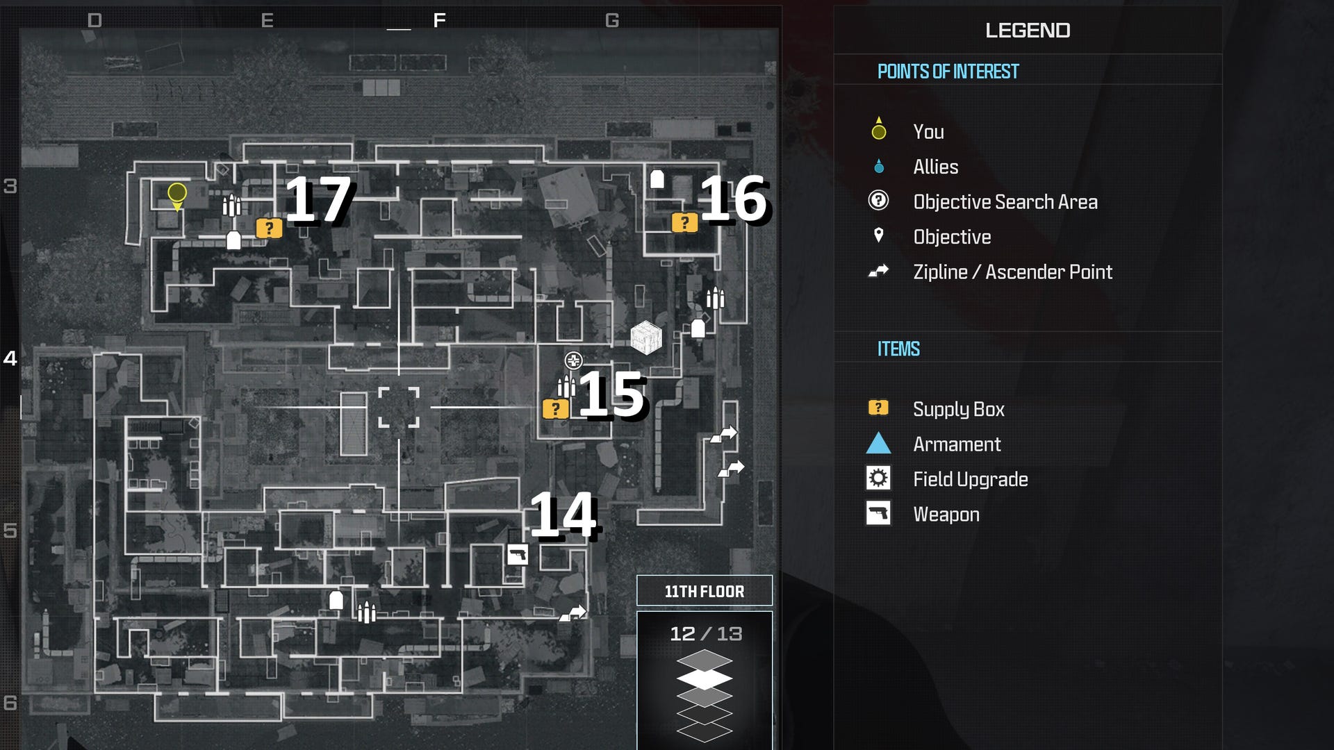 High Rise Mw All Modern Warfare 3 Highrise weapon and item locations | Eurogamer.net