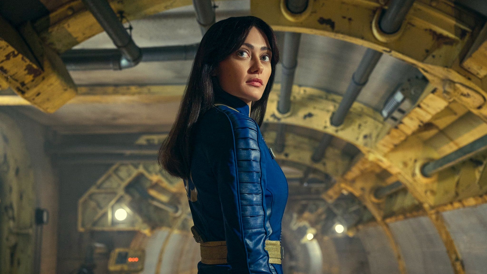 Ella Purnell as vault dweller Lucy in Fallout (Amazon)