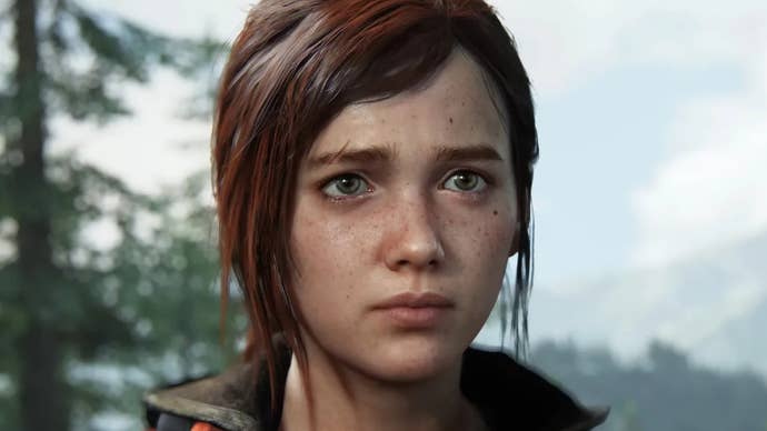 Ellie at the end of The Last of Us