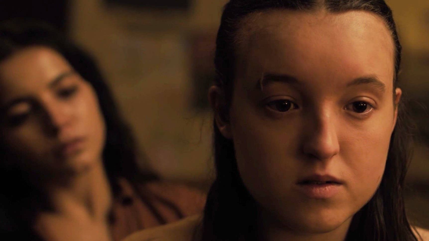 Ellie looks numb after killing Nora in TLOU season two