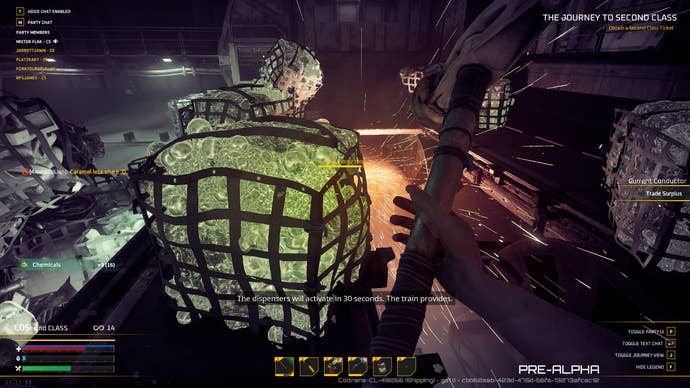 Extracting chemic resources successful Enginefall.
