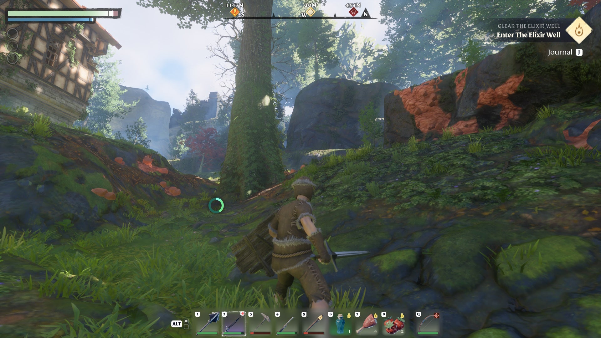 Looking at clay in Enshrouded.