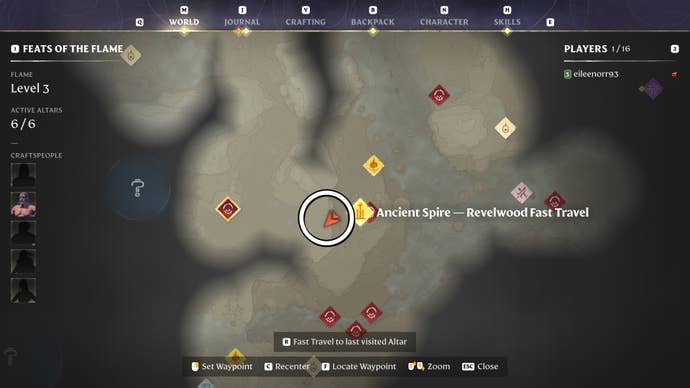 Map view of a clay location in Enshrouded.