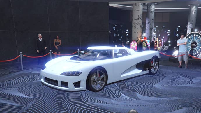 The Entity XF in GTA Online (Podium Car)
