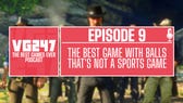 Best Games Ever Podcast promo for episode 9, best game with balls that isn't a sports game