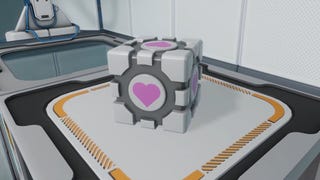 Companion cube in Escape Simulator