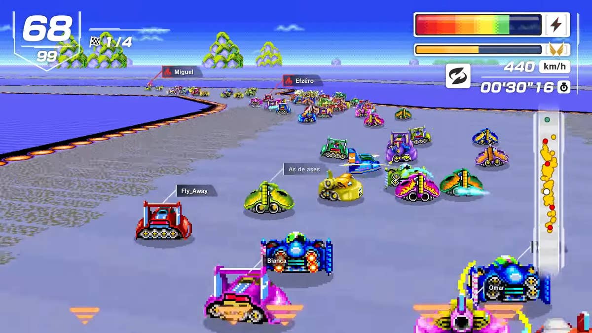 F zero video outlet game