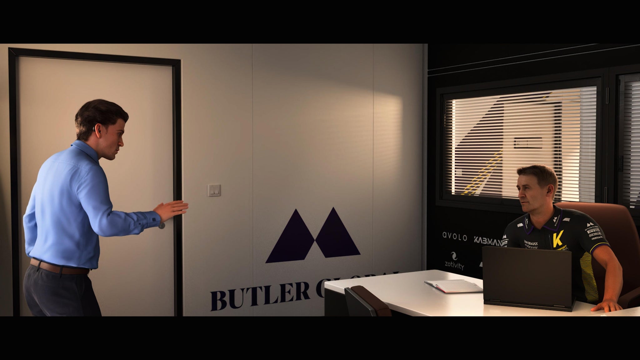 Devon Butler and Casper Akkerman chatting in F1 25. - 4