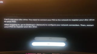 Eerste beelden gelekt van verplichte internetverbinding om PS5 Slim te installeren
