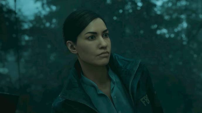 FBC Agent Estevez in Alan Wake 2 Lake House DLC