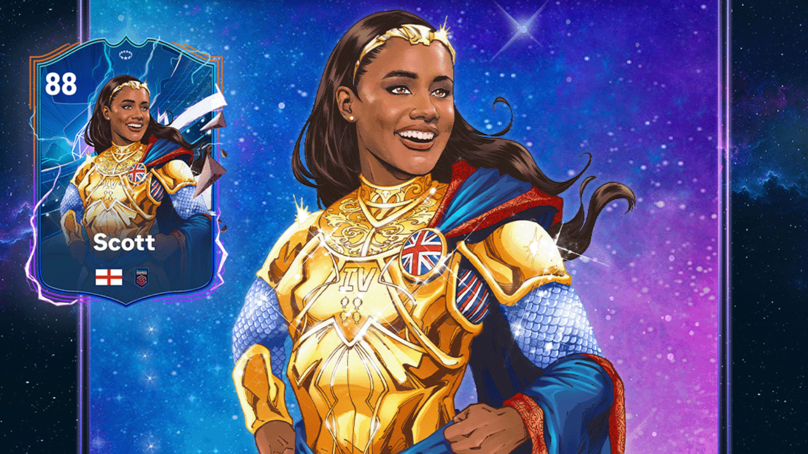 Alex Scott as an EA Sports FC Hero