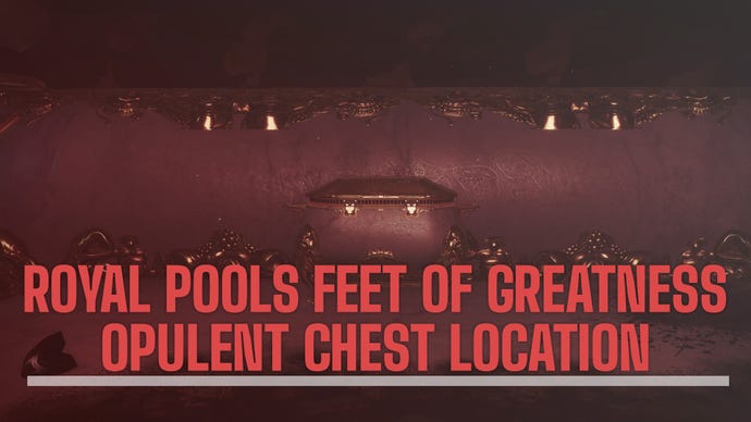 Opulent chest header for feet of greatness