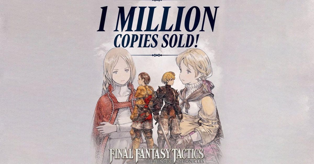 Final Fantasy Tactics: The Ivalice Chronicles surpasses 1m units in three months | News-in-brief - GamesIndustry.biz