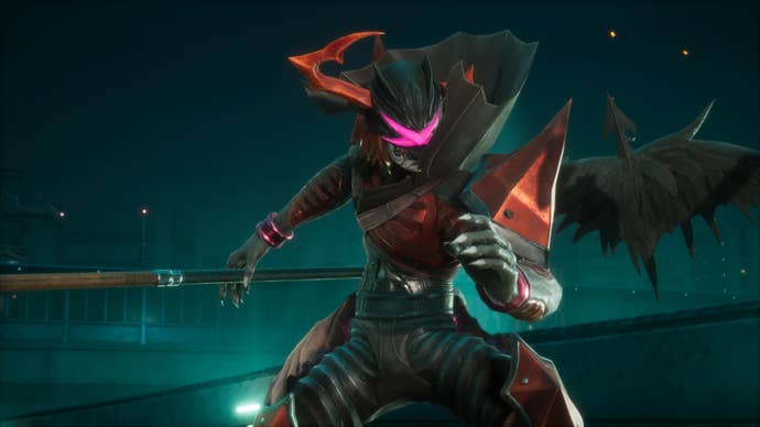 An enemy that looks like it’s stepped straight out of Kingdom Hearts in Crisis Core - Final Fantasy VII - Reunion.