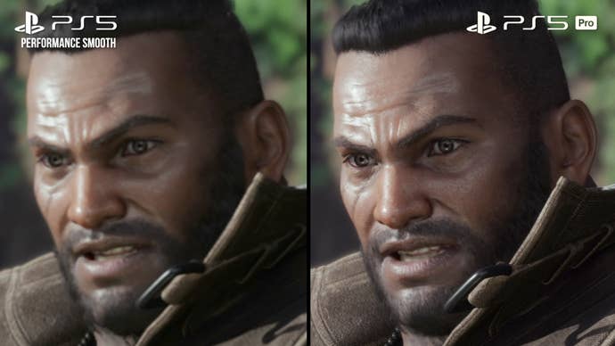 final fantasy 7 rebirth screenshot on PS5 Pro