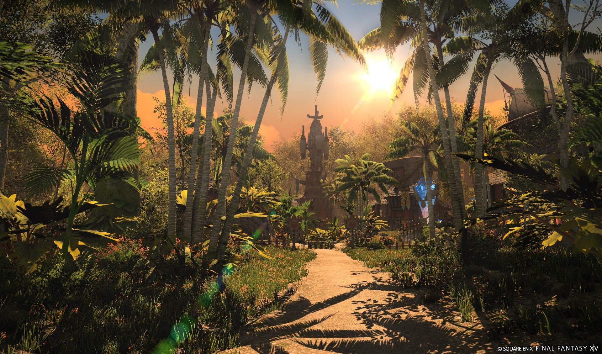 Jungle area in Dawntrail