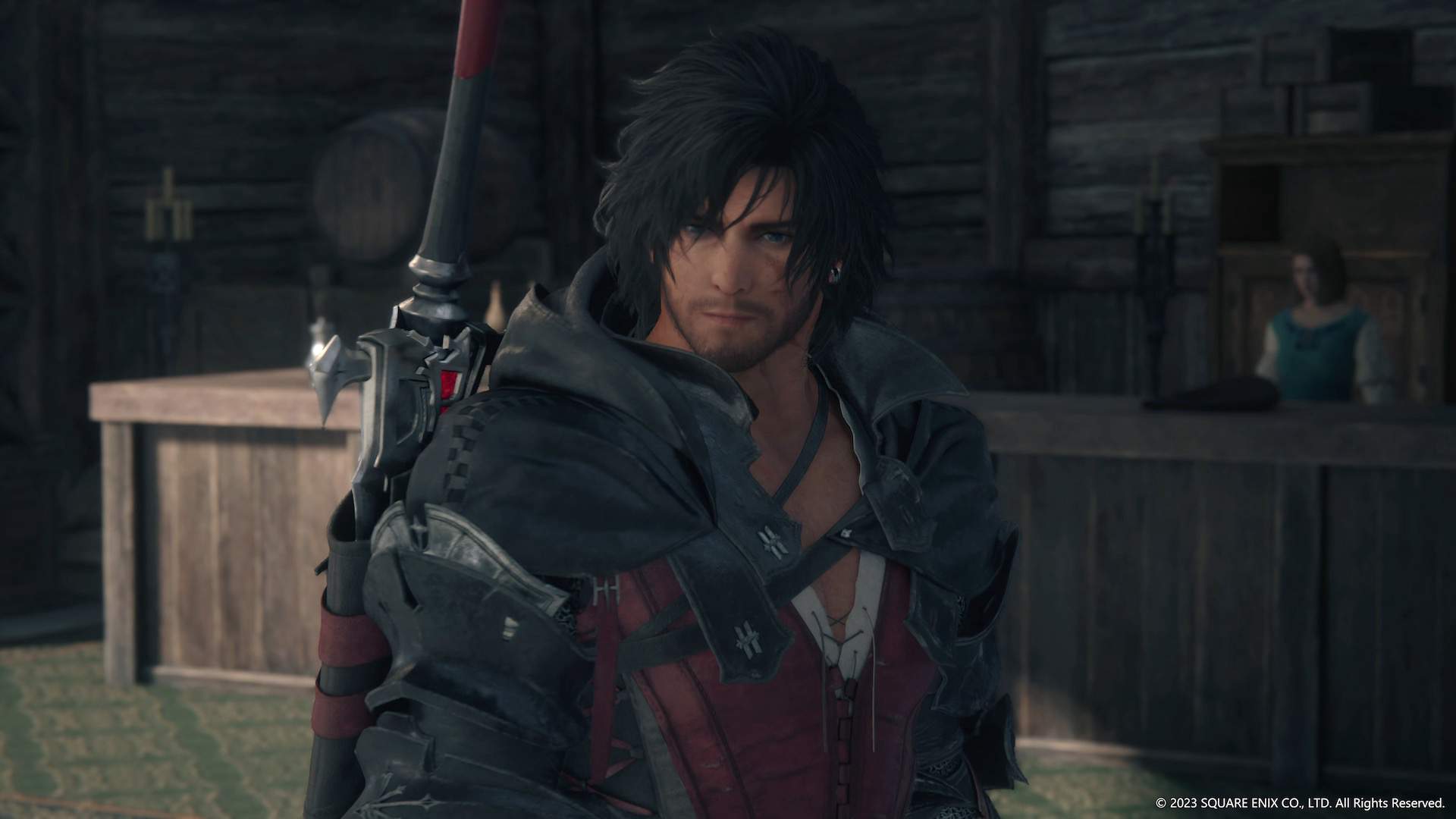 Clive close up in Final Fantasy 16