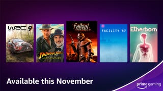 Here's Amazon Prime Gaming's line-up for November