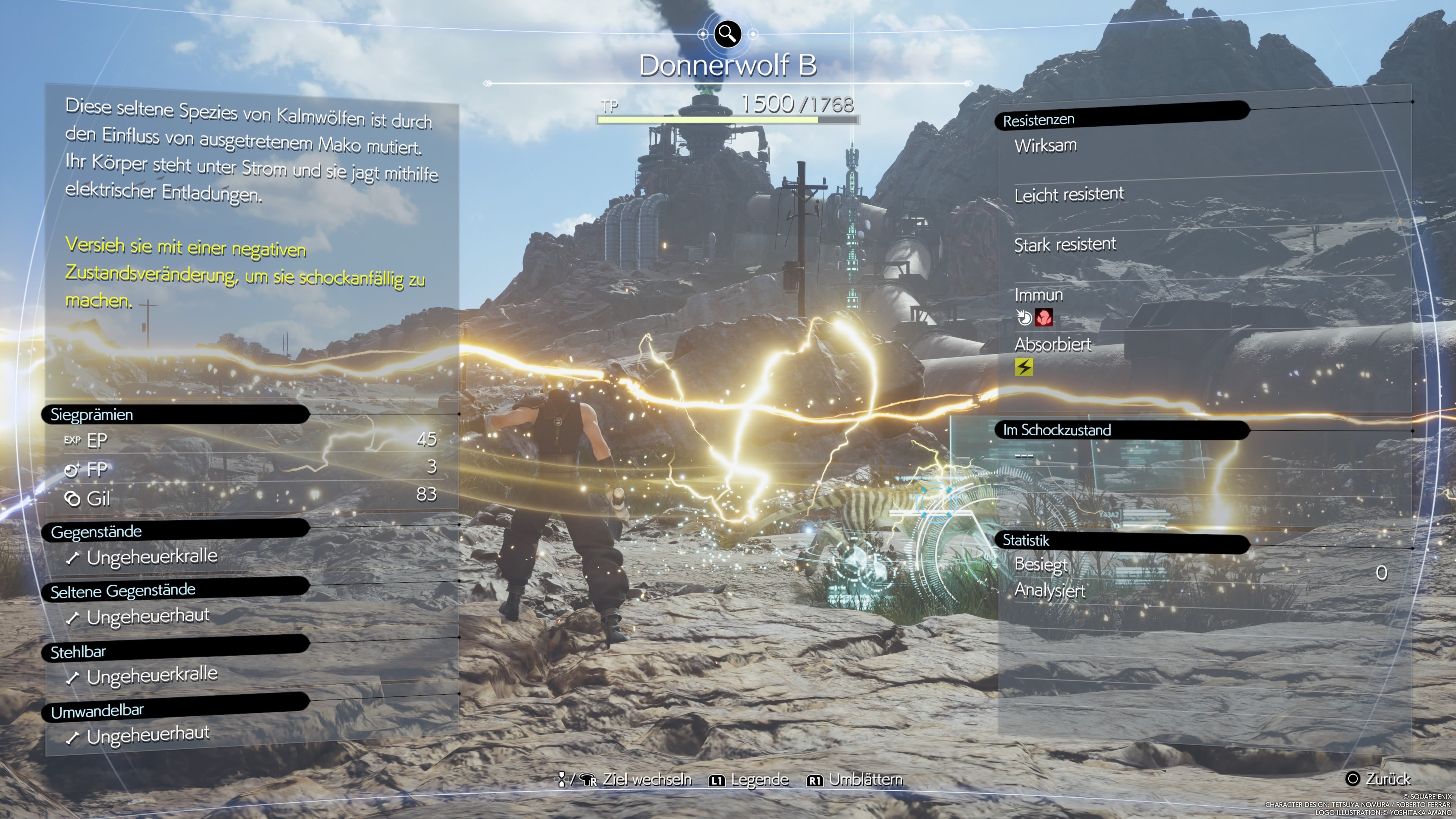 Final Fantasy 7 Rebirth Jagd im Grasland Alle 6 Kampfaufträge in Kapitel 2 gelöst Eurogamer.de