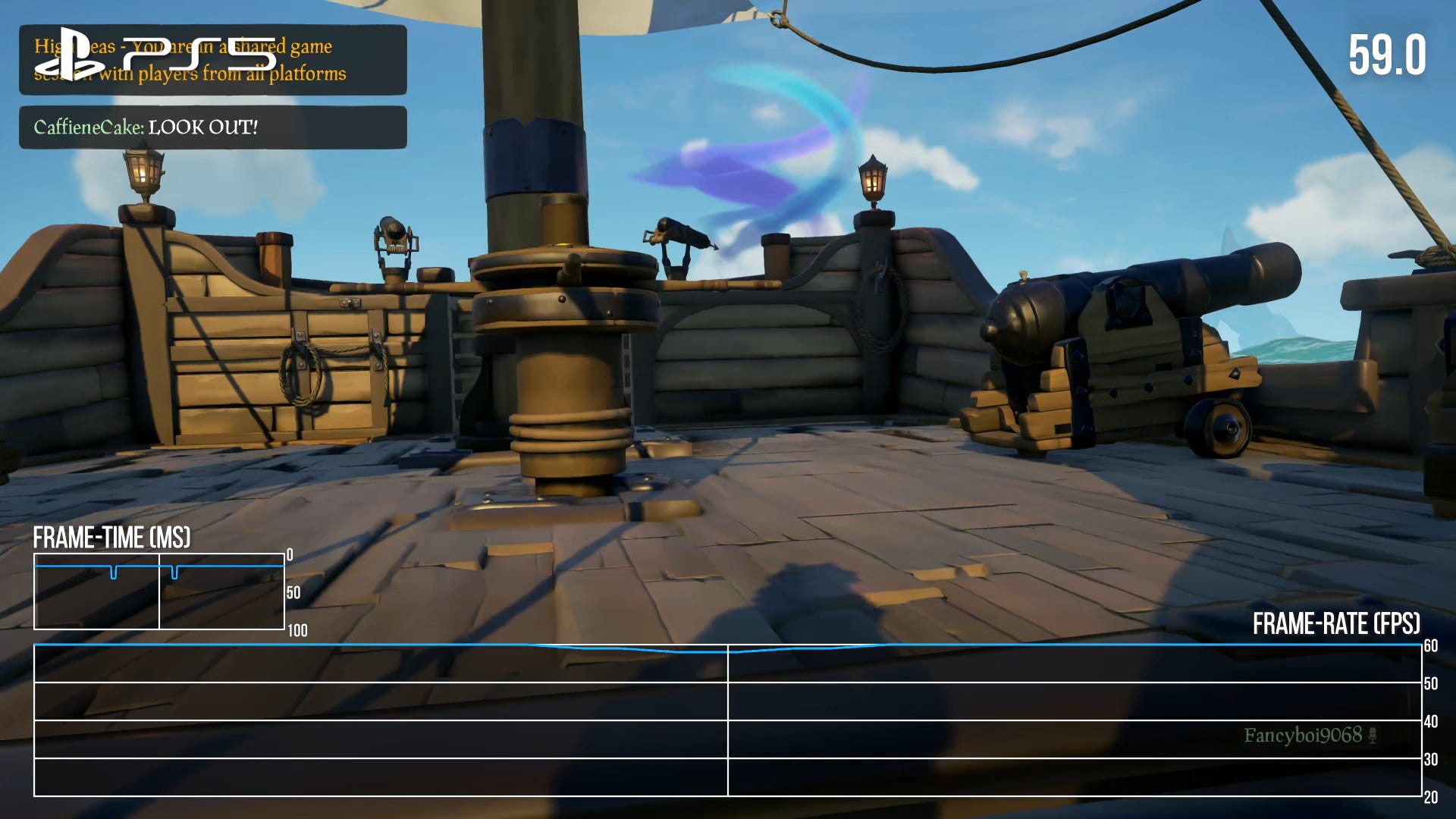 Sea of Thieves su PlayStation 5: il prossimo grande gioco multi-piattaforma di Xbox testato da Digital Foundry 4 FPS 5 1R6Lu9f