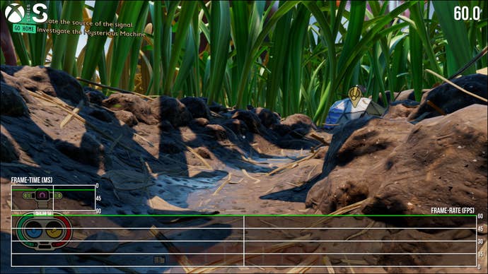 grounded fps readout on xbox series s