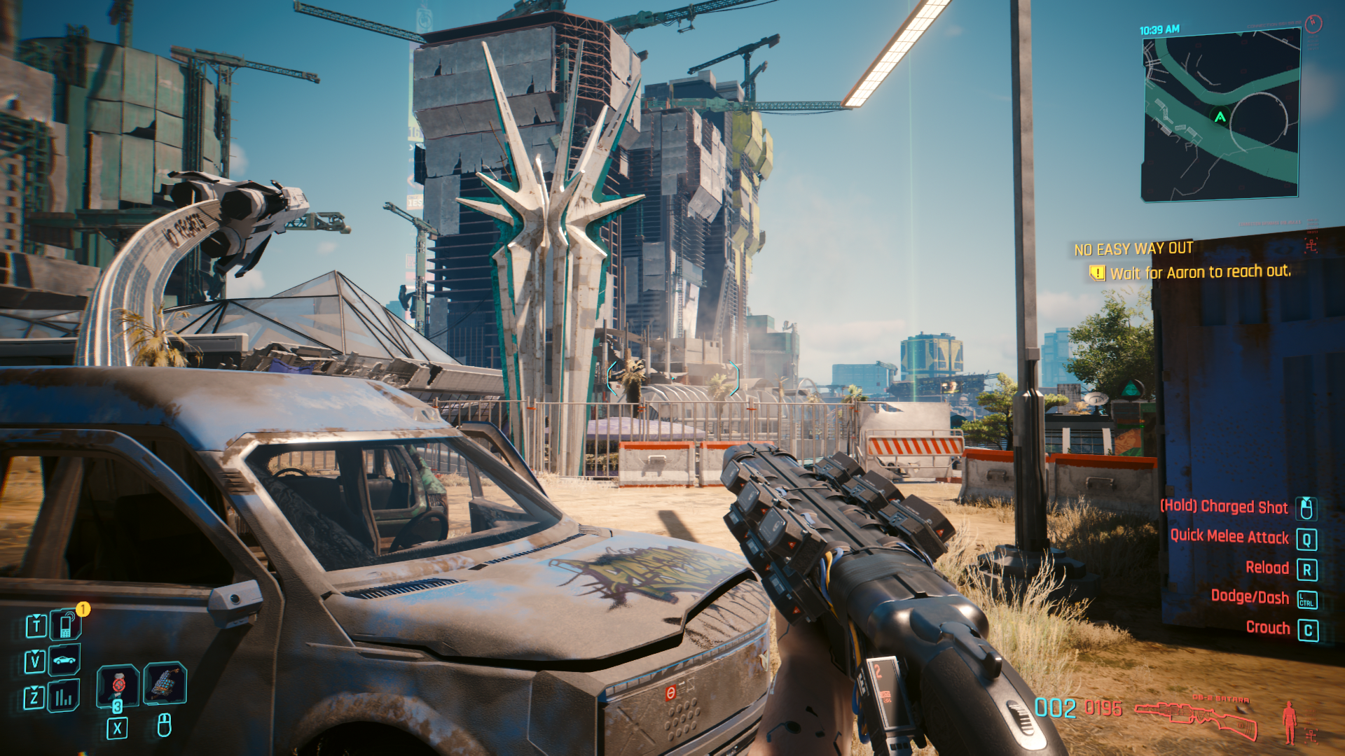 Cyberpunk 2077 running at 1080p with FSR Upscaling. - 8