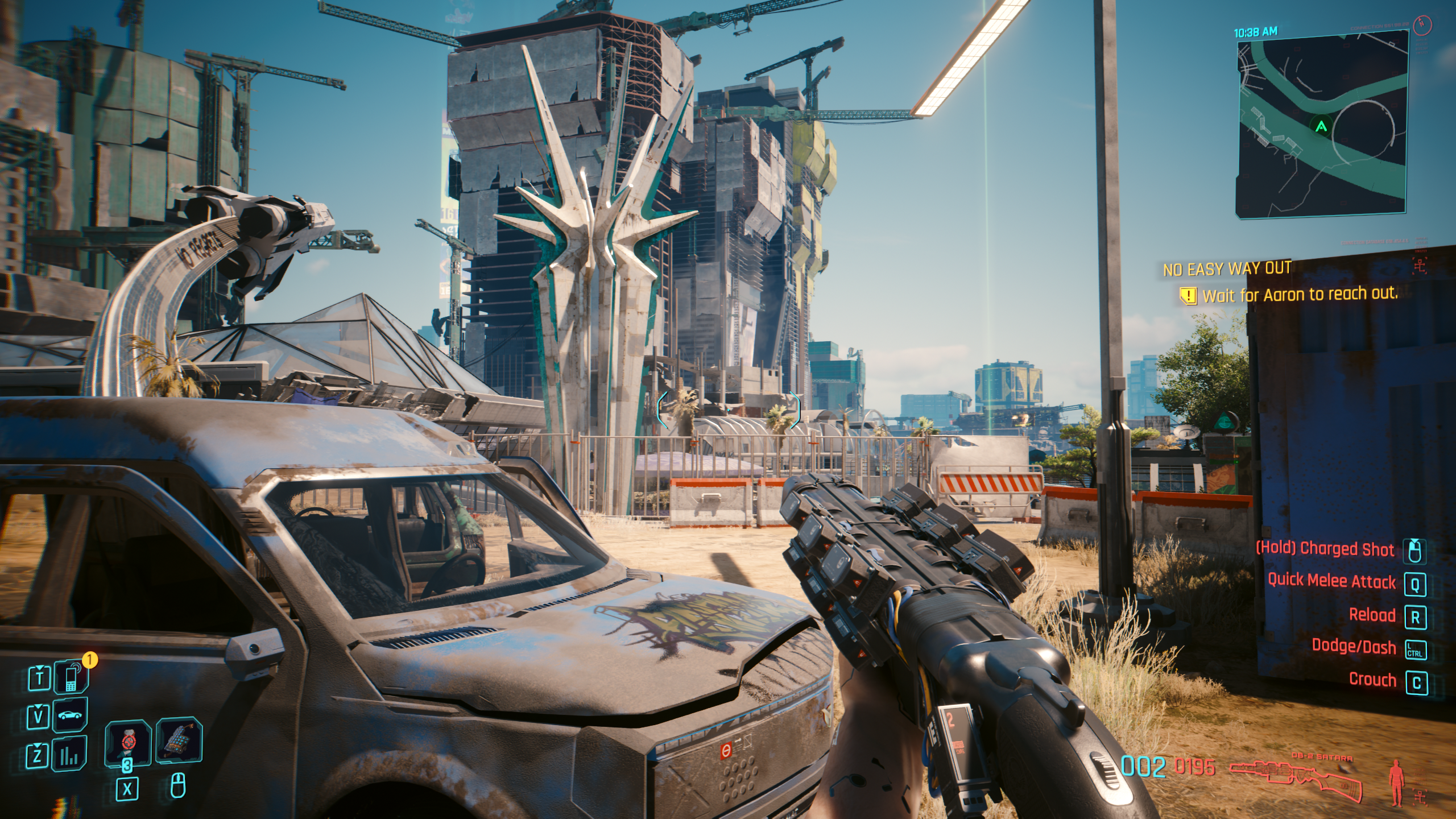 Cyberpunk 2077 running at 1440p with FSR Upscaling. - 6