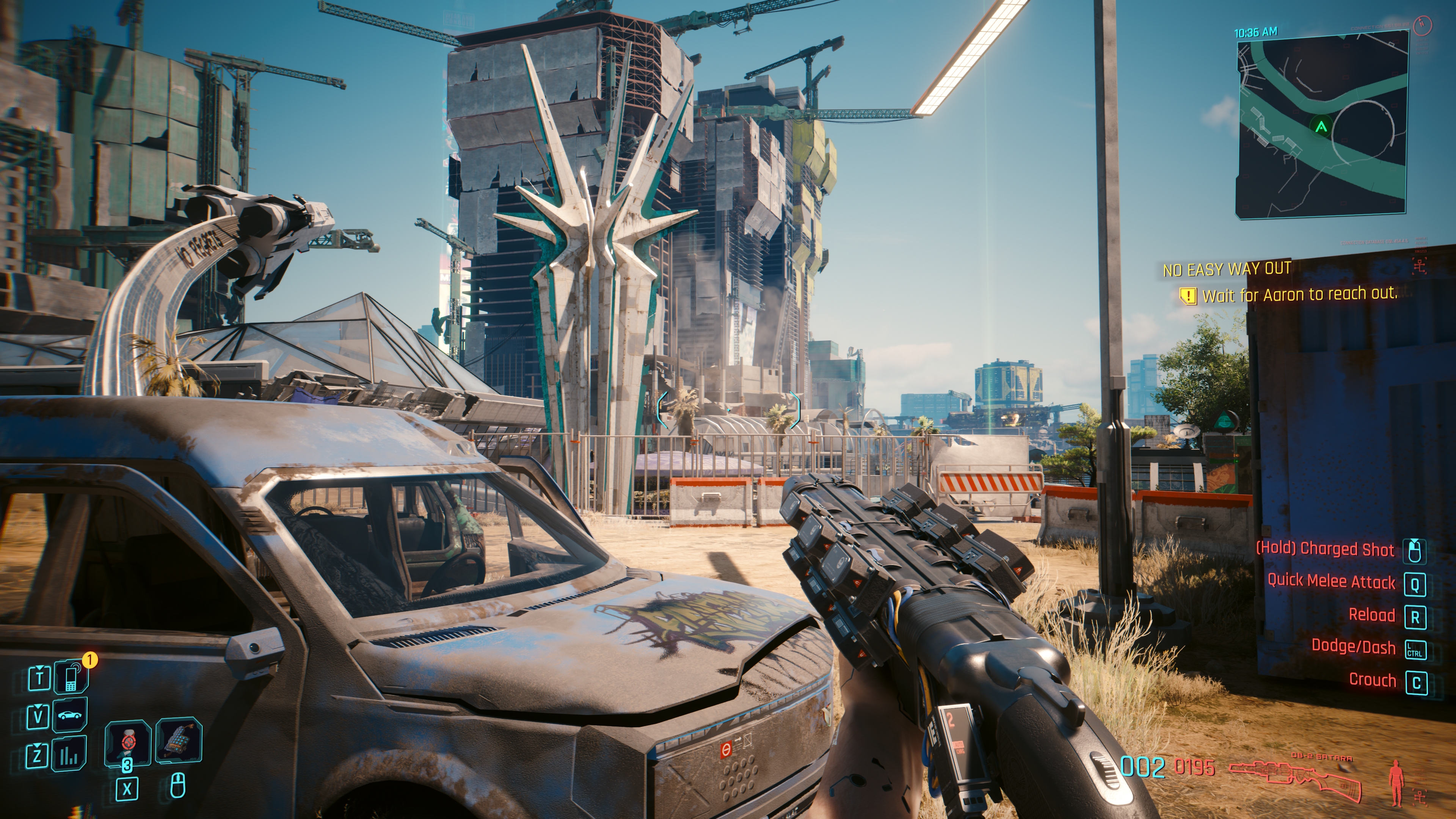 Cyberpunk 2077 running at 4K with FSR Upscaling. - 3