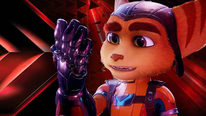 FSR key art showing Ratchet and Clank character