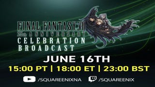 Square Enix anuncia una streaming para conmemorar el 25 aniversario de Final Fantasy VII la semana que viene