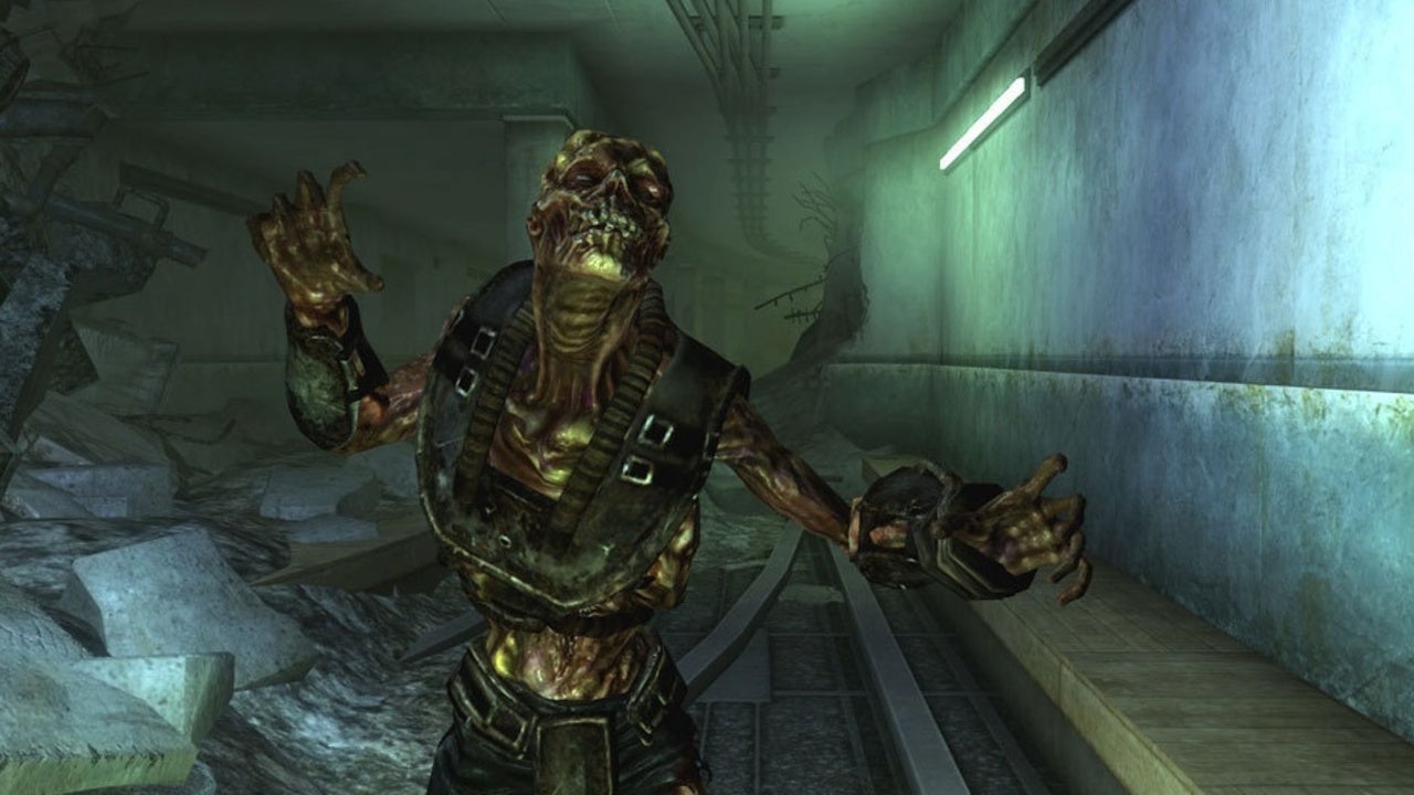 Fallout 3 ghoul in the underground