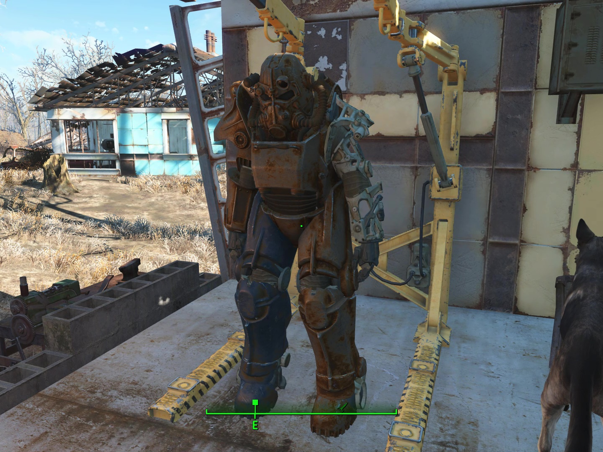 Fallout 4: How to get out of Power Armor | Eurogamer.net