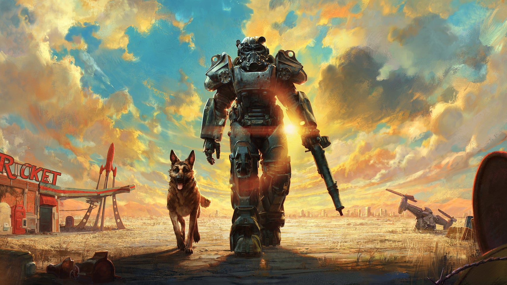 Fallout 4 Anniversary art